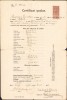 A938 Certificat școlar Liceul Coriolan Brediceanu, 1921, Lugoj