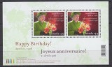 CANADA REGINA ELISABETA a II-a ANIVERSARE BLOC MNH
