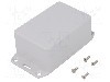 Carcasa ABS, 56mmx85mmx39mm, IP54, HAMMOND - 1591LFLGY