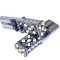 set 2 leduri t10 w5w ,canbus,alb 6000k,12v