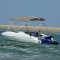 Parasolar Bimini 4 arcuri pereți laterali 243x(230-244)x137 cm