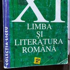 LIMBA SI LITERATURA ROMANA CLASA A XI A - MARIN IANCU ALIS POPA EDITURA PETRION