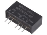 Convertor DC/DC 1W 5V -5V, 21,6-26,4V, MEAN WELL DPU01N-05