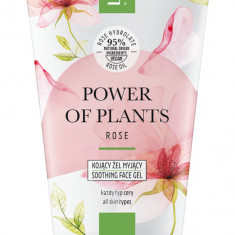 Gel calmant pentru curatare faciala Trandafir Power Of Plants, 150ml, Lirene