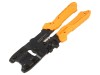 Unealta Sertizare Conectori Neizolati ENGINEER PAD-11/FUT.PAD-11 205mm Otel Taiere Dezizolare Sectiune 0.032-0.8mm2