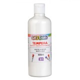 Vopsea Tempera, Let&#039;s Create, Capacitate 500ml, Culoare Alb