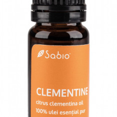 Ulei esential pur de clementina (citrus clementina oil), 10ml, Sabio