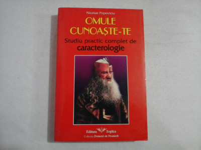 OMULE CUNOSTE-TE - NICOLAE POPOVICIU foto