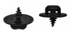Sistem Fixare Covorase Auto, Suruburi Ovale + Cleme, Set 2 Buc, Universal Audi VW Skoda Seat, Montaj Mocheta Podea, Negru