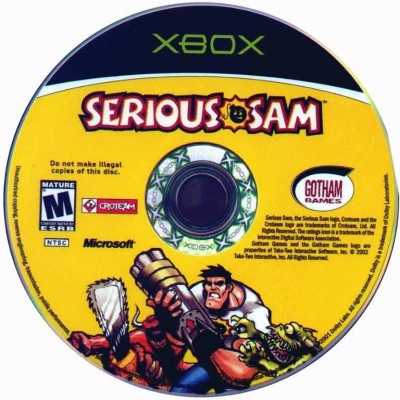 Joc Xbox Classic Microsoft SERIOUS SAM de colectie retro 360,One,S,X foto