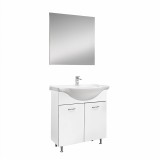 Mobilier complet de baie Ruben Prime 75 Alb