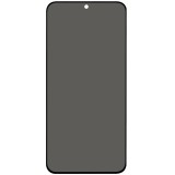 Folie sticla ecran Privacy, deblocare amprenta, margini negre, pentru Samsung Galaxy S22+ 5G, S23+ 5G