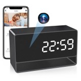 Cumpara ieftin Camera Spion in ceas de birou iUni IP27 Mini, Wi-Fi, Vizualizare 4K, Night Vision, Senzor de miscare