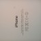 Iphone 4S model A1387 alb Defect