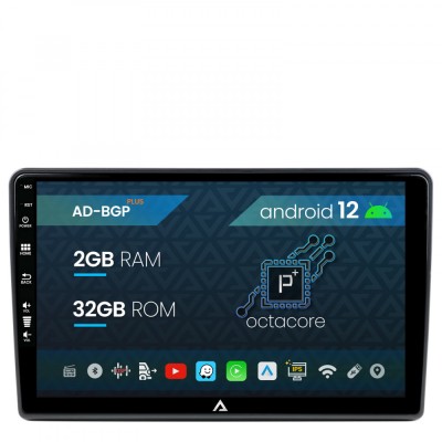 Navigatie All-in-one Universala, Android 12, P-Octacore 2GB RAM + 32GB ROM, 10.1 Inch - AD-BGP10002 foto