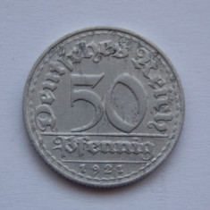 50 PFENNIG 1921-D GERMANIA