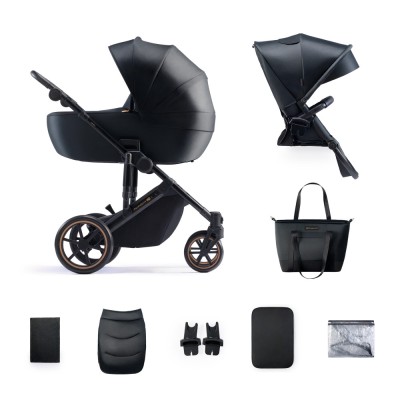 CARUCIOR 2 IN 1 KINDERKRAFT PRIME 2, VENEZIAN BLACK SuperHeroes ToysZone foto