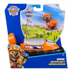 PATRULA CATELUSILOR SET VEHICUL DE BAZA HOVERCRAFT SI FIGURINA ZUMA SuperHeroes ToysZone