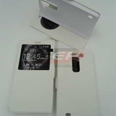 Toc FlipCover EasyView Leather Samsung Galaxy Ace 4 G313F / G318 WHITE