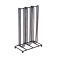 Suport non-rotativ 40 capsule, 2 in 1, Nespresso, otel inoxidabil, K-cup, side-by-side, 27 x 17 x 10 cm, negru