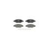 Placute frana PEUGEOT 206 SW 2E K ABE C1P034ABE
