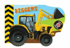 Zippy Wheels: Diggers, Hardcover/Small World Creations Ltd foto