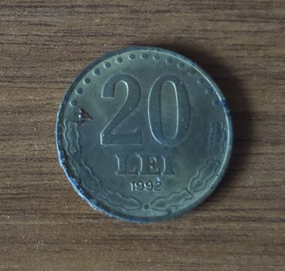 20 lei 1992, Rom&amp;acirc;nia foto