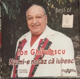 CD Ion Ghitulescu Best of Nu mi-e necaz ca iubesc populara