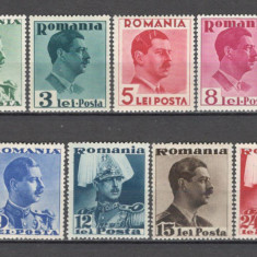 Romania.1940 Regele Carol II-culori schimbate ZR.80