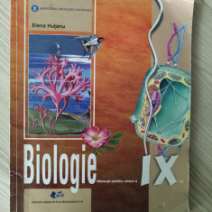 Manual de biologie, clasa a IX a - Elena Huțanu