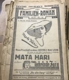 DER FAMILIEN ROMAN , Mata Hari, edt Eminescu, Cernauti Pret 3 lei, Nr 41