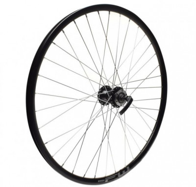 Roata spate dubla, frana disc, 27.5, 7/8vit, QR, culoare negru PB Cod:AWR2617 foto