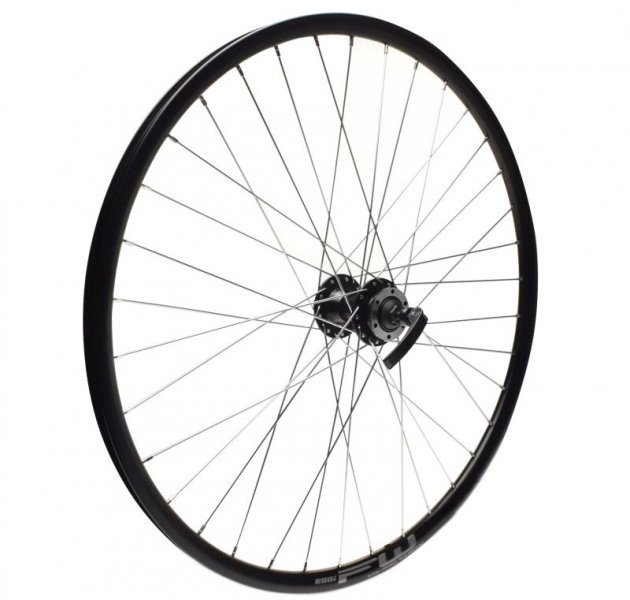 Roata spate dubla, frana disc, 27.5, 7/8vit, QR, culoare negru PB Cod:AWR2617