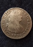 2 REALES 1799-MONEDA DIN ARGINT-PERU -COLONIE SPANIOLA