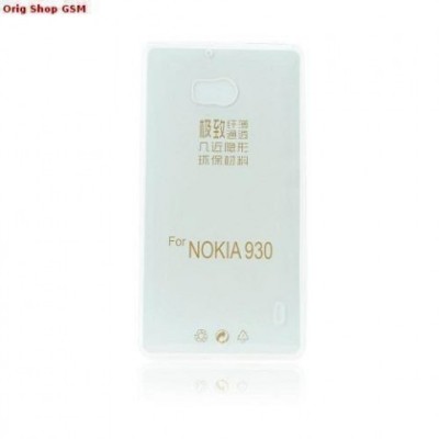 Husa Silicon Ultra Slim Nokia Lumia 930 Transparent foto