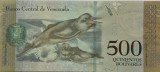 Cumpara ieftin BANCNOTA EXOTICA 500 BOLIVARES - VENEZUELA, anul 2017 *cod 524 B = UNC