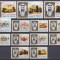 DB1 Fauna Animale Uzuale 1964 Umm Al Quiwain 1 - 9 , 15 - 18 13 v. MNH