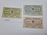 austria notgeld horn 3v.