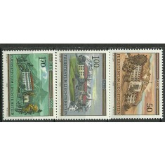 Liechtenstein 1985 - Manastiri, serie neuzata