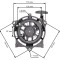 Demaror compatibil Honda GCV 135, GCV 160, GCV 190 (model II)