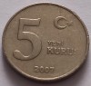 Turcia , 5 Kurus 2007, Europa