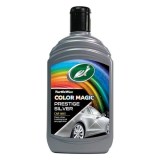 Solutie polish+ceara culoare argintie 3 in 1 Color Magic Prestige Silver TURTLE WAX 500 ml