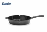 TIGAIE FONTA EMAILATA 26 x 5 CM, MARBLE GREY, COOKING, Heinner
