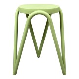 Cumpara ieftin Taburet ergonomic Serzona, Mint, Polipropilena, Verde, 27x45 cm