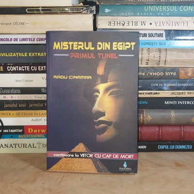 RADU CINAMAR - MISTERUL DIN EGIPT ( PRIMUL TUNEL ) , 2007 * foto