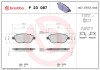 BREMBO P 23 087 PRIME LINE set placute frana,frana disc