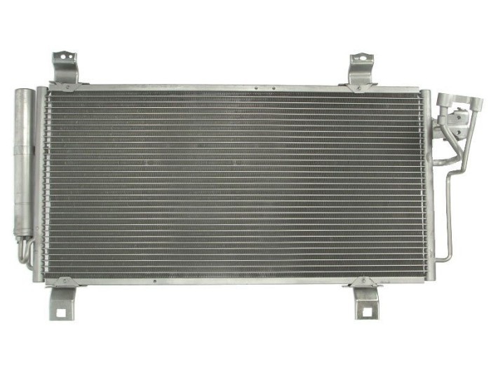 Condensator climatizare Mazda 6 (GH), 01.2009-12.2012, motor 2.2 MZR-CD, 92kw/136 kw diesel, cutie manuala, full aluminiu brazat, 690(640)x340(320)x1