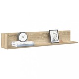 vidaXL Rafturi perete, 2 buc., stejar sonoma, 100x16,5x16,5 cm, lemn 860042