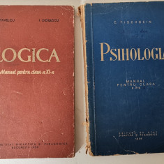 Lot 2 Manuale vechi Psihologia 1958 si Logica 1959