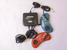 Consola plug &amp;amp; play Mega Drive Street Fighter II Ghosts&amp;#039;n Goblins Jakks Pacific foto